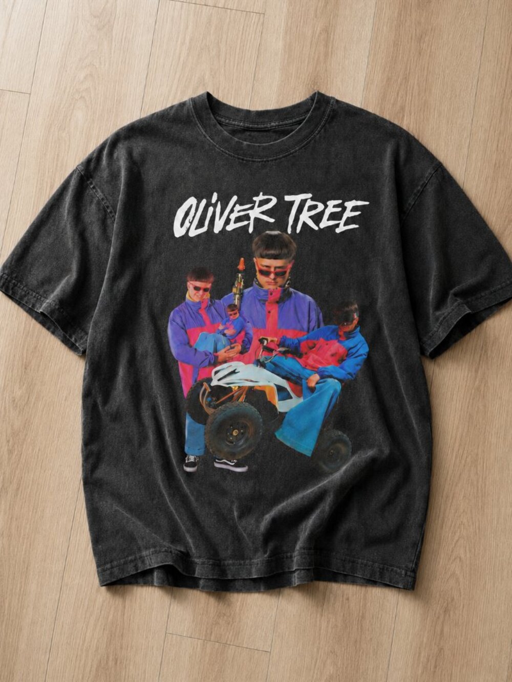 Oliver Tree Shirt Retro 90s Bootleg Rap Tee Aesthetic Streetwear Music Fan Merch
